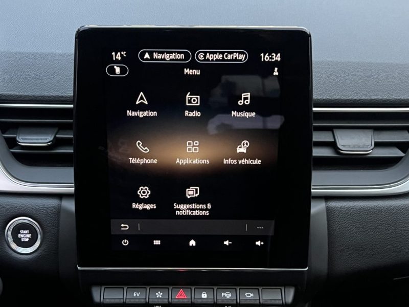 RENAULT CAPTUR II 1.6 E-TECH FULL HYBRID 145 Cv TECHNO / 1ERE MAIN 9300 Kms CritAir1 - GARANTIE 1 AN