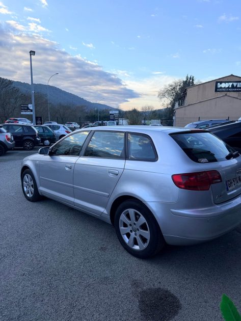 : Audi A3 2.0 TDI Sportback – Révisée, Garantie 6 mois incluse, aucun frais à prévoir