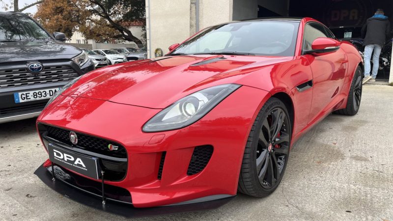 JAGUAR F-TYPE COUPÉ 3.0 V6 S 380CV BOITE ZF8 F1 