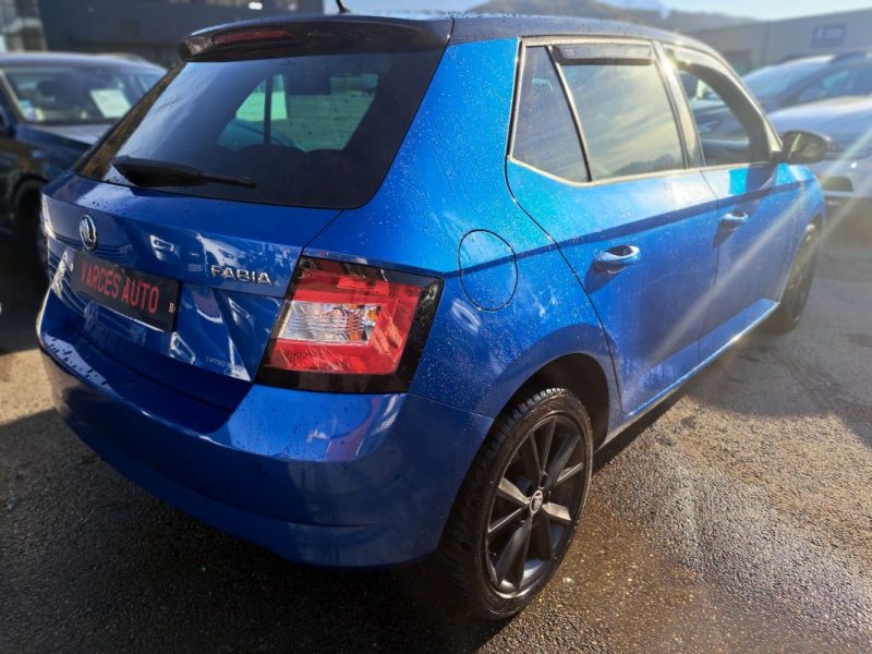 SKODA FABIA III 1.2 TSI 110CH MONTE-CARLO SIEGES CHAUFFANTS 2015