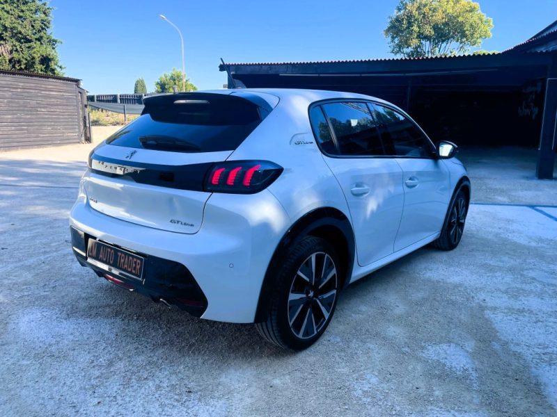 PEUGEOT 208 GT Line 1.2 100CH S&S ACTIVE 2020 Révisée et Garantie 12 Mois