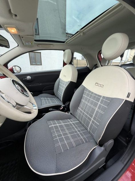 FIAT 500 1.2  69 CV PACK LOUNGE / TOIT PANO / GARANTIE 6 MOIS 