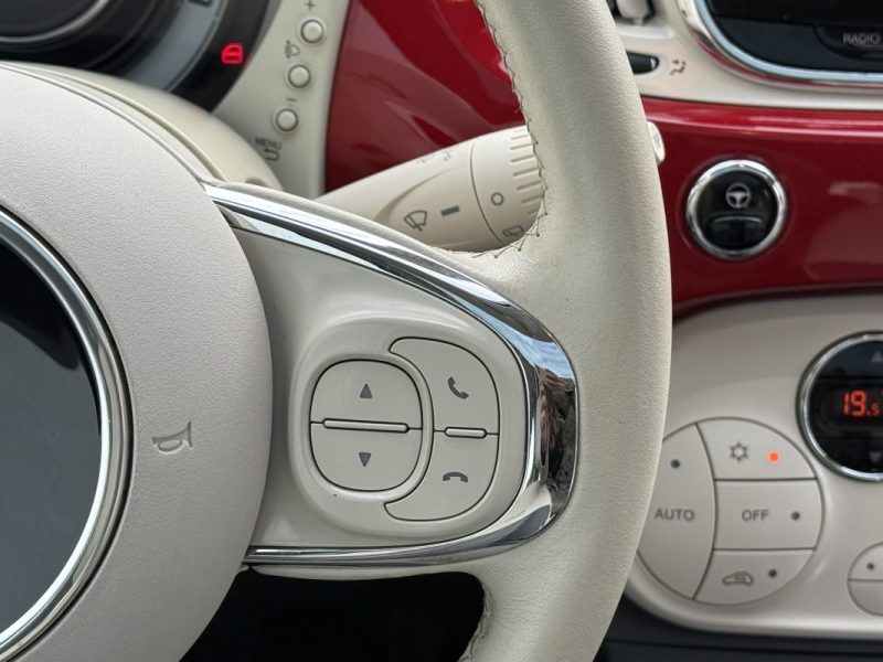 FIAT 500 1.2  69 CV PACK LOUNGE / TOIT PANO / GARANTIE 6 MOIS 