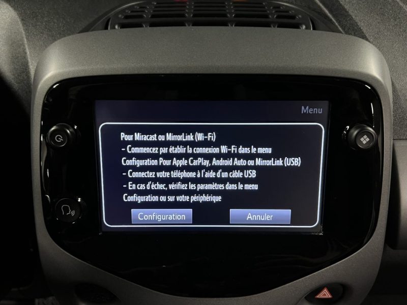 TOYOTA AYGO II PHASE 2 X-POP 2 1.0 VVT-i 72 ECRAN TACTILE APPLE CARPLAY CAMERA RECUL - GARANTIE 1 AN
