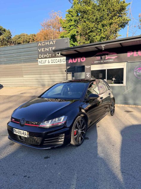 Volkswagen Golf 7 GTI – 280 ch bioéthanol, Garantie 6 mois, Révisée, Full option