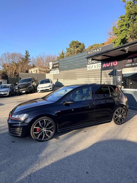 Volkswagen Golf 7 GTI – 280 ch bioéthanol, Garantie 6 mois, Révisée, Full option