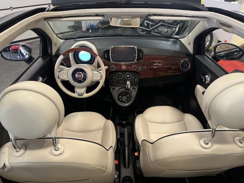 FIAT 500 CABRIOLET  RIVA BOITE AUTO 1.2 8V 69CH  2017