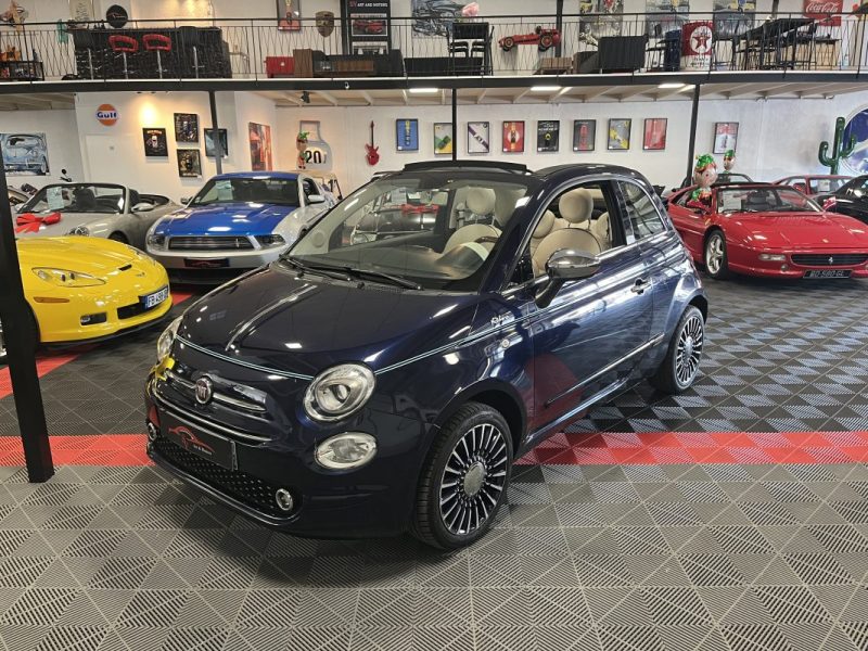 FIAT 500 CABRIOLET  RIVA BOITE AUTO 1.2 8V 69CH  2017