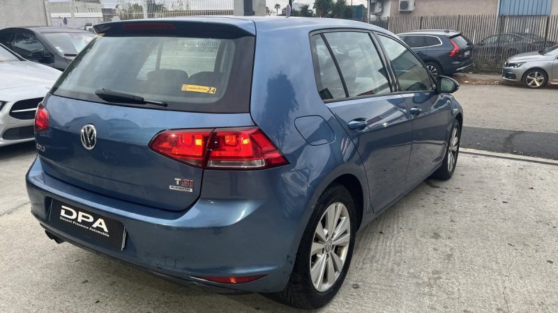 VOLKSWAGEN GOLF VII 1.4 TSI 140CH ACT BLUEMOTION TECHNOLOGY CONFORTLINE DSG7 5P 2013