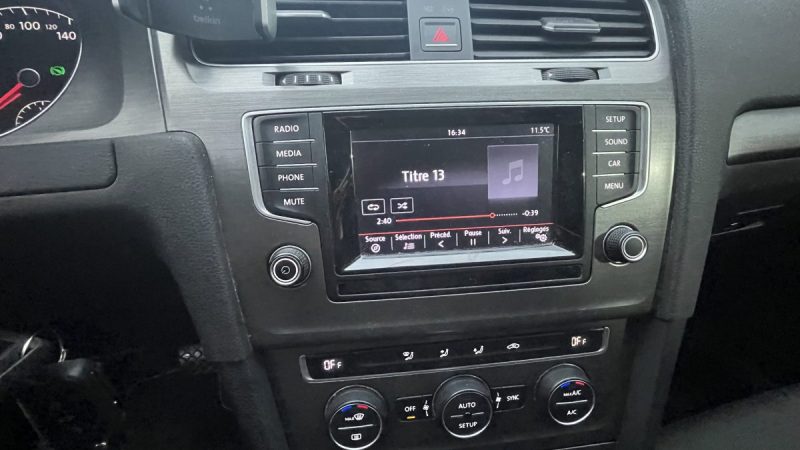 VOLKSWAGEN GOLF VII 1.4 TSI 140CH ACT BLUEMOTION TECHNOLOGY CONFORTLINE DSG7 5P 2013