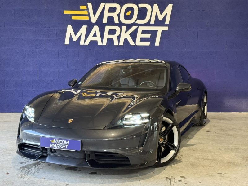PORSCHE TAYCAN TURBO 680 CH / MY21 / 1er MAIN / CARBONE / SUIVIE PORSCHE COMPLET / 2020 /