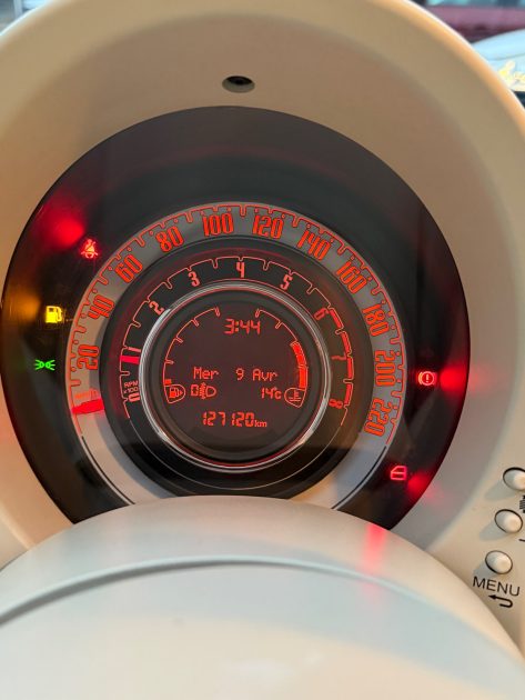 FIAT 500 - 2 1.2 8V 69 LA PETITE ROBE NOIRE 2014