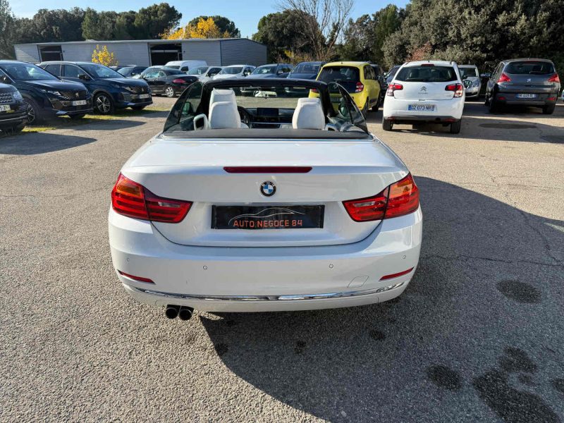 BMW SERIE 4 CABRIOLET 425DA 218CH LUXURY 2016