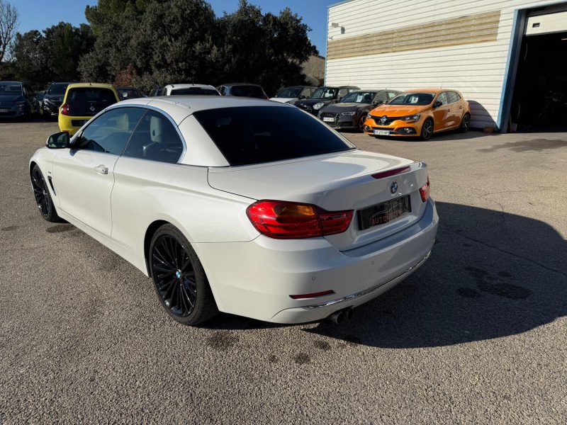 BMW SERIE 4 CABRIOLET 425DA 218CH LUXURY 2016