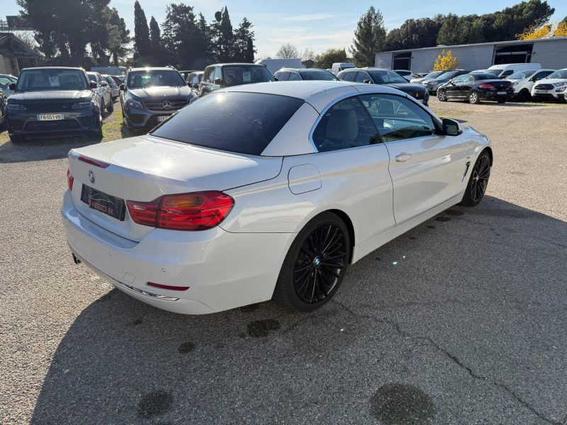 BMW SERIE 4 CABRIOLET 425DA 218CH LUXURY 2016