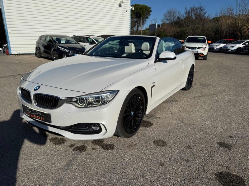BMW SERIE 4 CABRIOLET 425DA 218CH LUXURY 2016