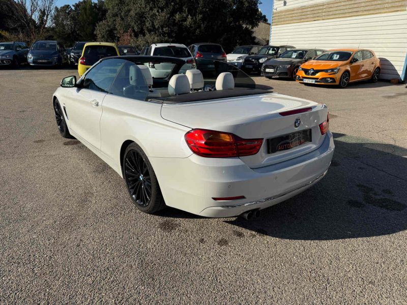 BMW SERIE 4 CABRIOLET 425DA 218CH LUXURY 2016