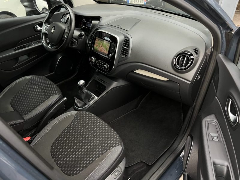 RENAULT CAPTUR PHASE 2 INTENS 1.3 TCE 130 Cv 1ERE MAIN GPS FEUX LEDS CRIT AIR 1 - GARANTIE 1 