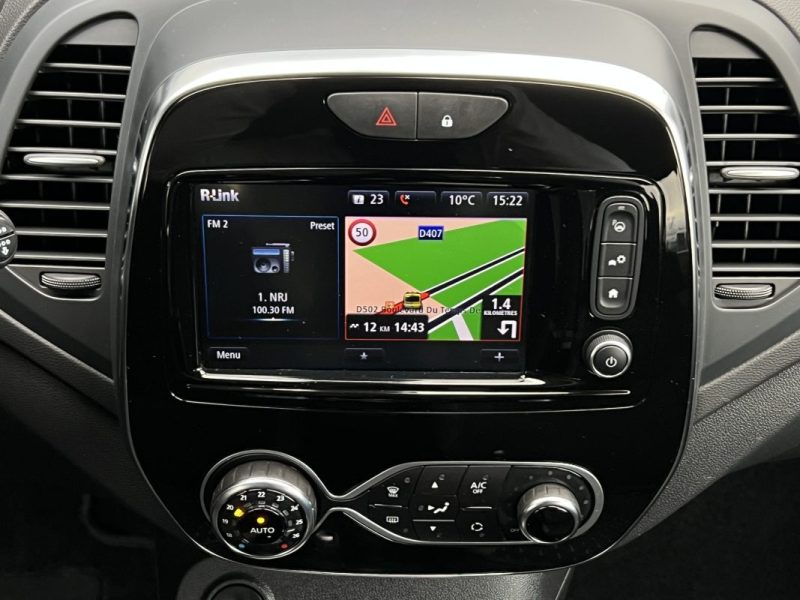RENAULT CAPTUR PHASE 2 INTENS 1.3 TCE 130 Cv 1ERE MAIN GPS FEUX LEDS CRIT AIR 1 - GARANTIE 1 