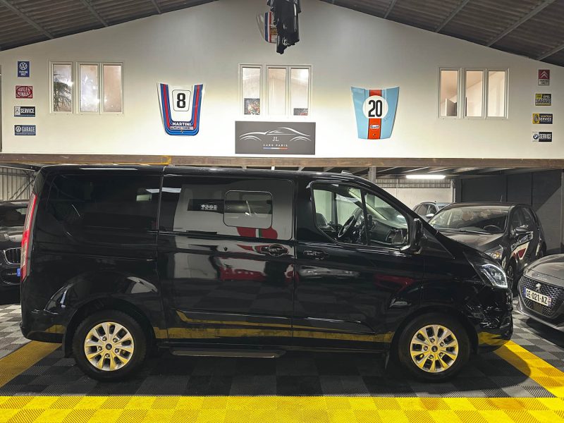 MAGNIFIQUE FORD TOURNEO CUSTOM TITANIUM 1.0 ECOBOOST 120Ch (SIEGES CHAUFFANTS, APPLE CARPLAY)