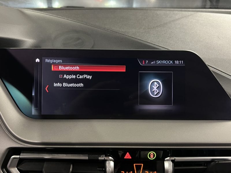 BMW SERIE 1 118i F40 1.5i 140 Cv 34 800 Kms / APPLE CARPLAY BVA7 5 PORTES - GARANTIE 1 AN