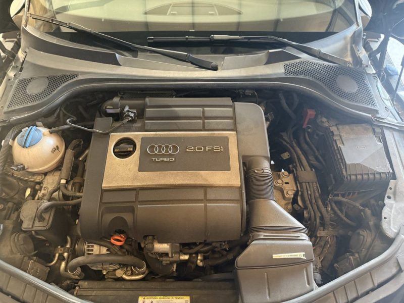 AUDI TT 2.0 FSI / 200CH / S LINE / SIÈGES SPORT CUIR / RADAR RECUL / SONO / 2010 / 181.000KM / 