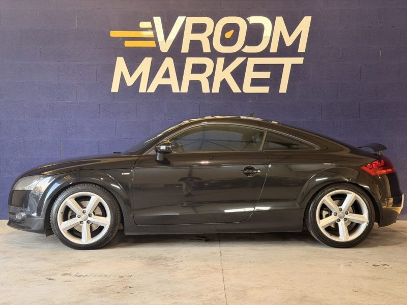 AUDI TT 2.0 FSI / 200CH / S LINE / SIÈGES SPORT CUIR / RADAR RECUL / SONO / 2010 / 181.000KM / 