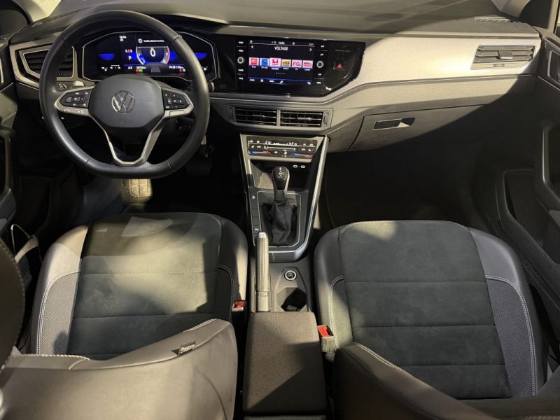 VOLKSWAGEN POLO 6 1.0 TSI 95cv STYLE DSG7 - IQ LIGHT - GARANTIE VW - 1er MAIN - 31 500klm 