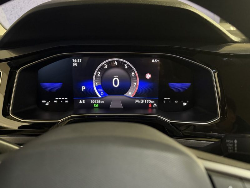 VOLKSWAGEN POLO 6 1.0 TSI 95cv STYLE DSG7 - IQ LIGHT - GARANTIE VW - 1er MAIN - 31 500klm 