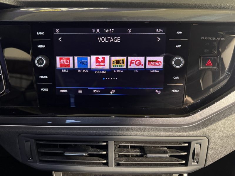 VOLKSWAGEN POLO 6 1.0 TSI 95cv STYLE DSG7 - IQ LIGHT - GARANTIE VW - 1er MAIN - 31 500klm 