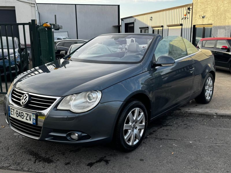 VOLKSWAGEN EOS 2.0 16S TDI 140 DSG TOIT OUVRANT 2007