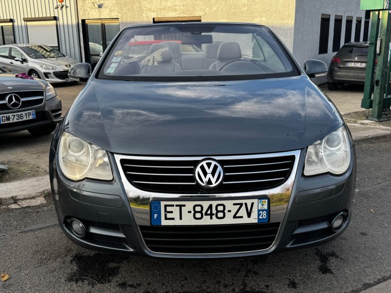 VOLKSWAGEN EOS 2.0 16S TDI 140 DSG TOIT OUVRANT 2007