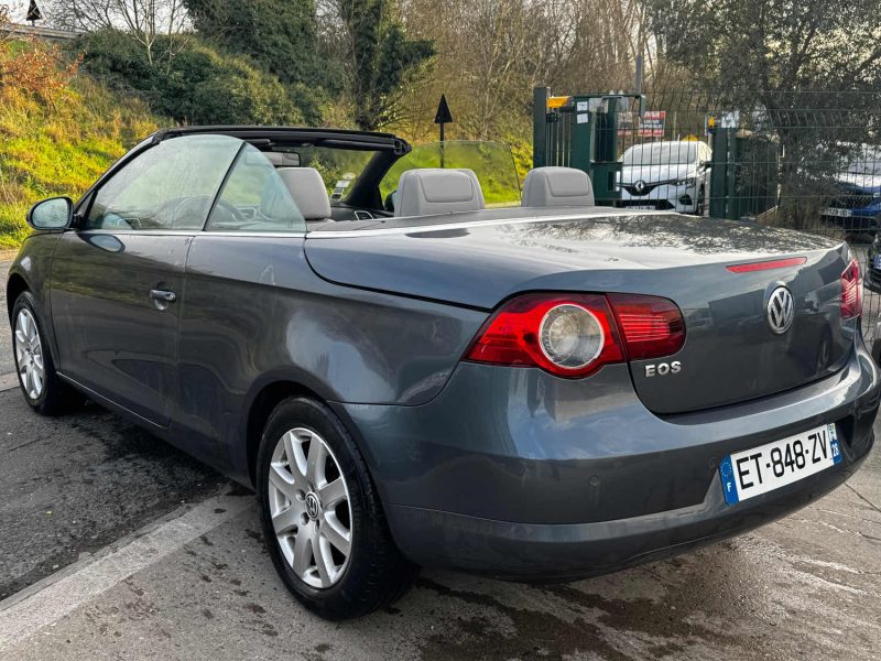 VOLKSWAGEN EOS 2.0 16S TDI 140 DSG TOIT OUVRANT 2007