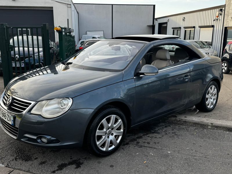 VOLKSWAGEN EOS 2.0 16S TDI 140 DSG TOIT OUVRANT 2007