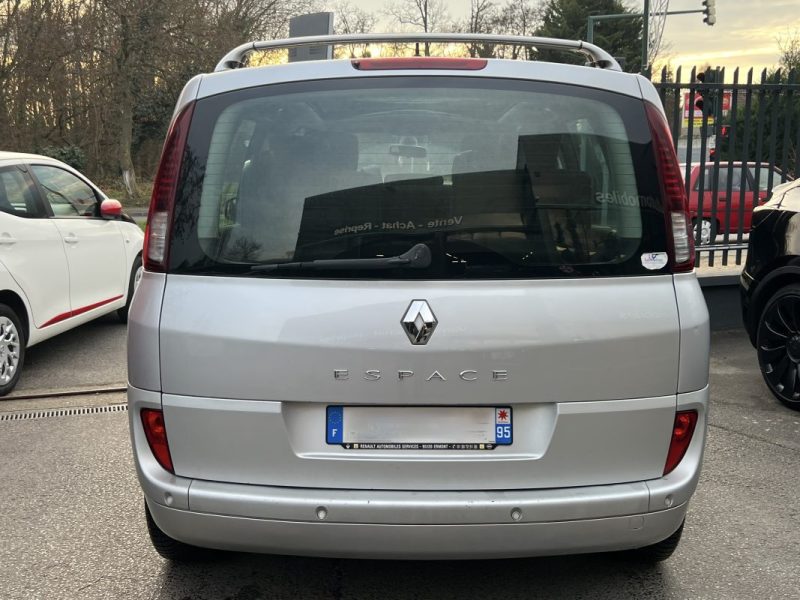 RENAULT ESPACE GRAND 4 IV PHASE 2 - 25TH 2.0 DCI 150 Cv 7 PLACES TOIT PANORAMIQUE GPS ECRAN DVD BVM6