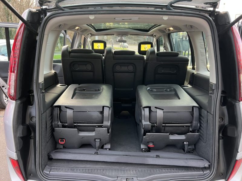 RENAULT ESPACE GRAND 4 IV PHASE 2 - 25TH 2.0 DCI 150 Cv 7 PLACES TOIT PANORAMIQUE GPS ECRAN DVD BVM6