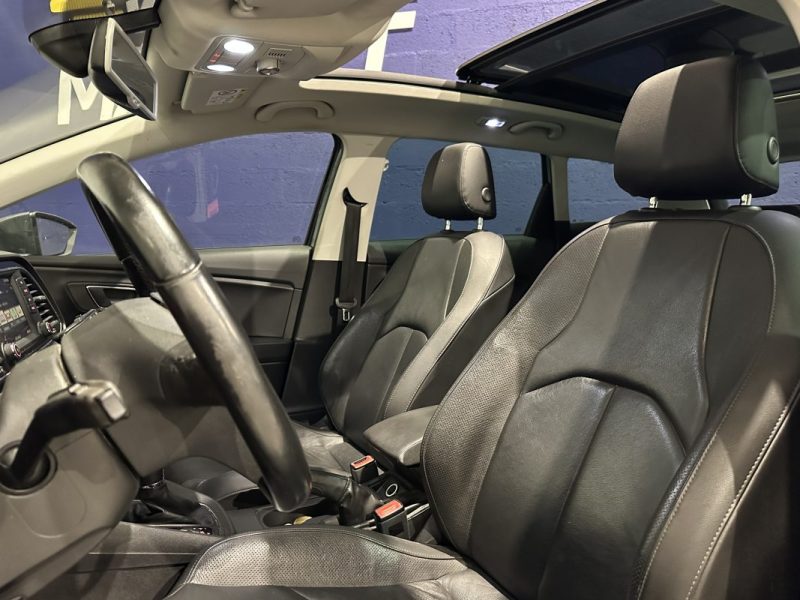 SEAT LEON 2.0 TDI 150ch FR DSG - TOIT OUVRANT / DISTRI A JOUR
