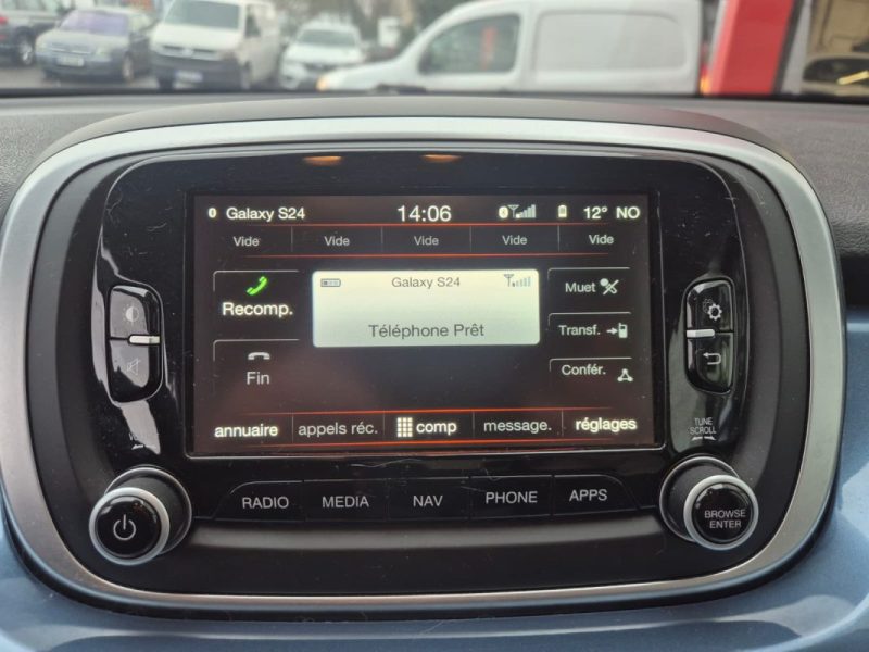 FIAT 500X 500X 1.4 MULTIAIR 140 CH LOUNGE 2017