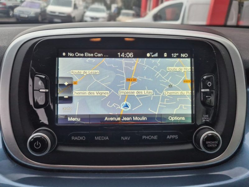 FIAT 500X 500X 1.4 MULTIAIR 140 CH LOUNGE 2017