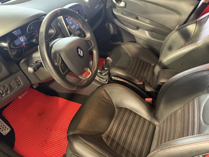 RENAULT CLIO IV RS TROPHY 1.6 220cv EDC - AKRAPOVIC - CUIR - RS MONITOR - SIEGES CHAUFFANTS  