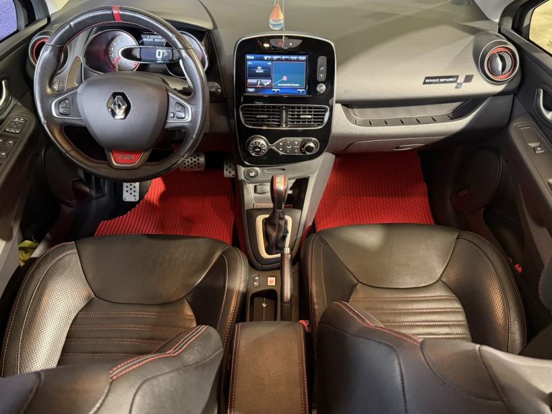 RENAULT CLIO IV RS TROPHY 1.6 220cv EDC - AKRAPOVIC - CUIR - RS MONITOR - SIEGES CHAUFFANTS  