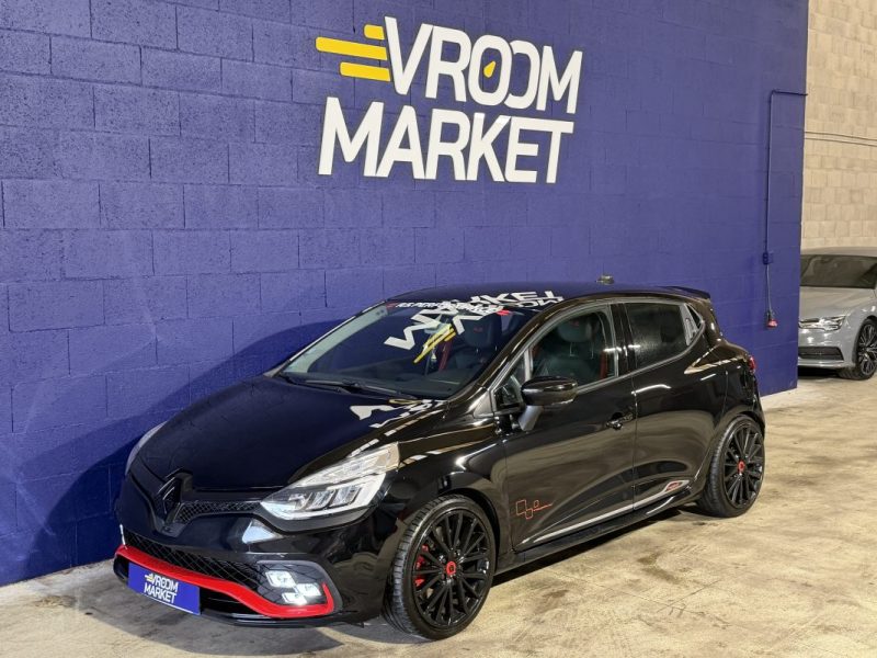 RENAULT CLIO 4 RS TROPHY 1.6 220cv EDC - AKRAPOVIC - CUIR - RS MONITOR - SIEGES CHAUFFANTS  