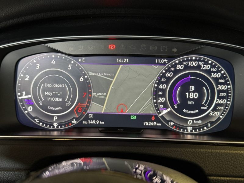 VOLKSWAGEN GOLF 7 2.0 TSI GTI TCR 290cv DSG7 Phase 2 - 75 500 klm 