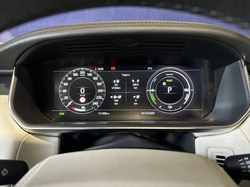 LAND ROVER RANGE ROVER SPORT P400E 2.0i BVA  AUTOBIOGRAPHY / 2021 / TOIT OUVRANT /  CAR PLAY