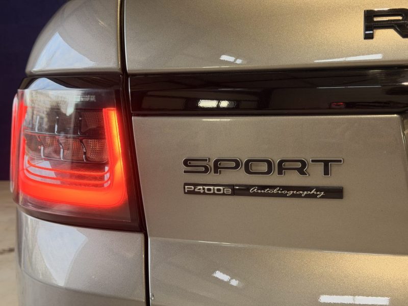 LAND ROVER RANGE ROVER SPORT P400E 2.0i BVA  AUTOBIOGRAPHY / 2021 / TOIT OUVRANT /  CAR PLAY