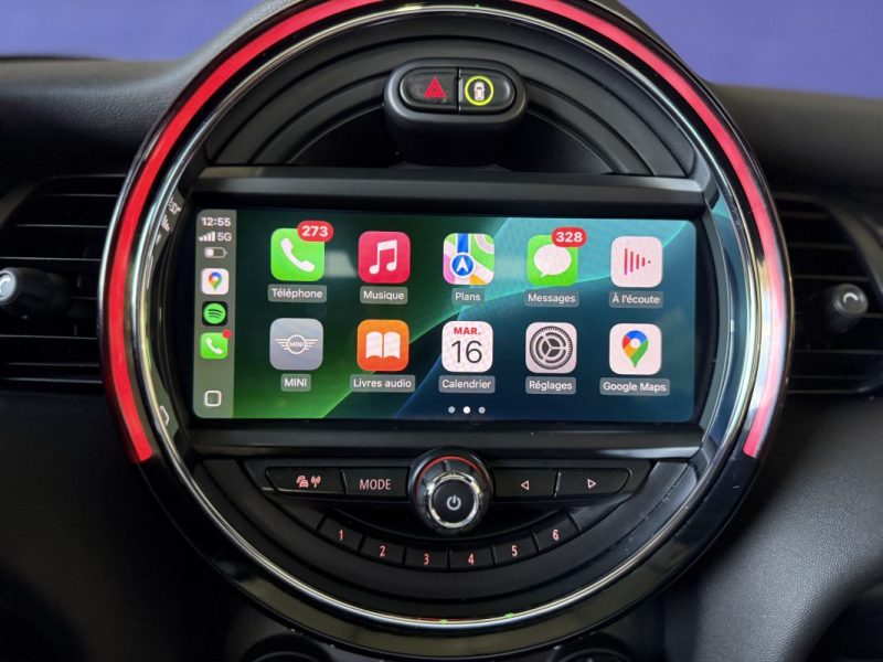 MINI COOPER S  (F56) LCI 2.0 178CH FINITION JCW BVA7 - CARPLAY, HARMAN CARDON, CAMÉRA, JOHN COOPER WORKS