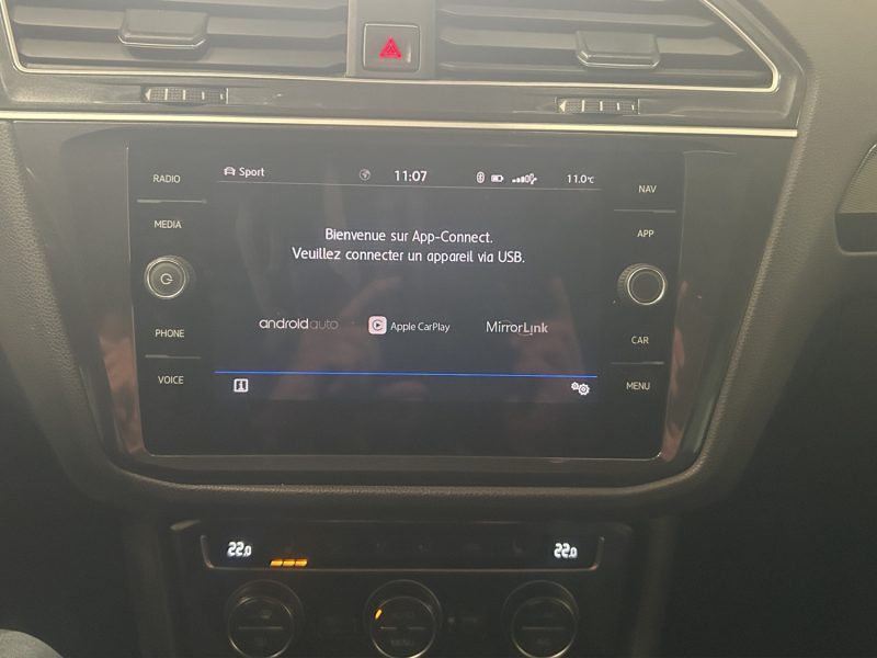 VOLKSWAGEN TIGUAN R-LINE 1.4 TSI 150CV BOITE AUTO 