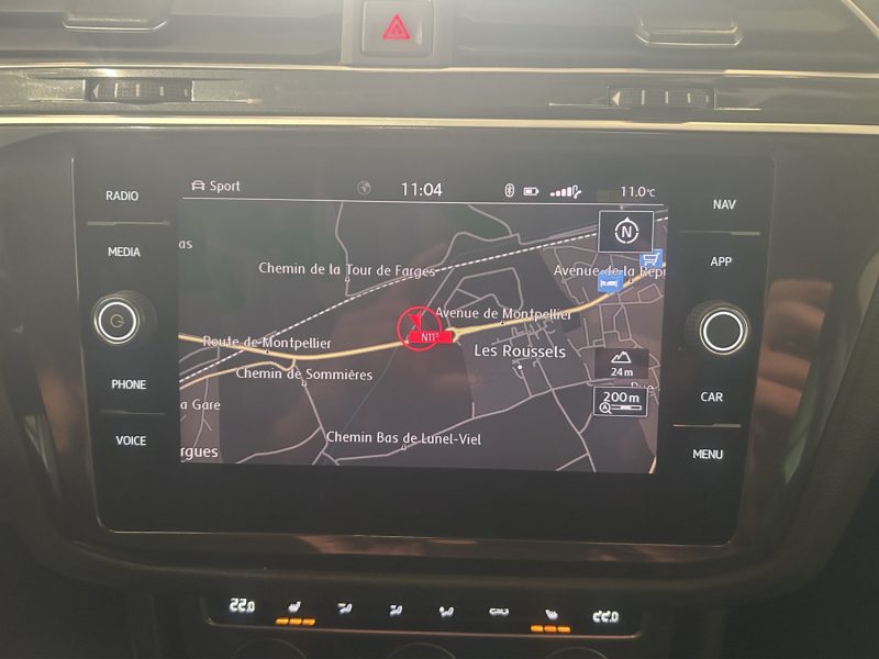 VOLKSWAGEN TIGUAN R-LINE 1.4 TSI 150CV BOITE AUTO 