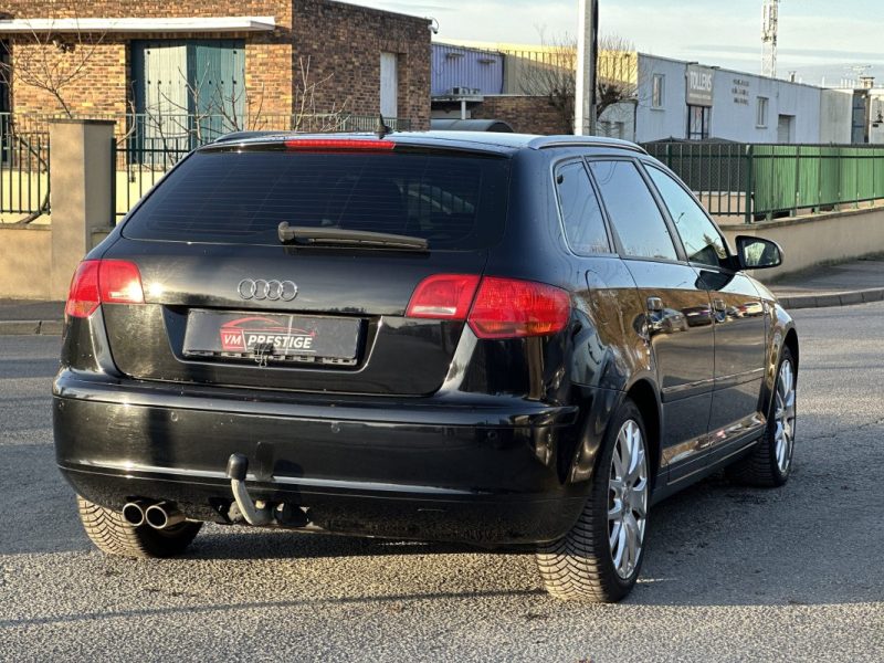 AUDI A3 2L TDI 170 CV Palette au volant / AUDIO BOSE / Paiement 4X ou 10X Possible 