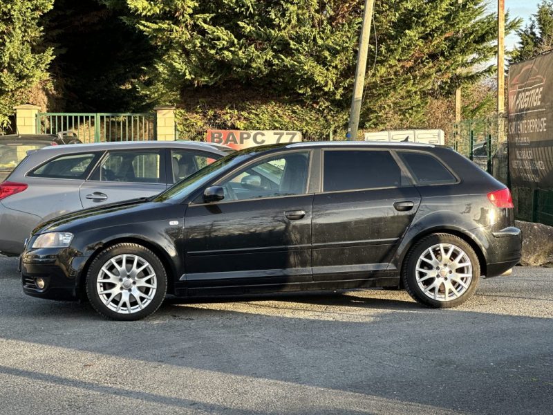 AUDI A3 2L TDI 170 CV Palette au volant / AUDIO BOSE / Paiement 4X ou 10X Possible 